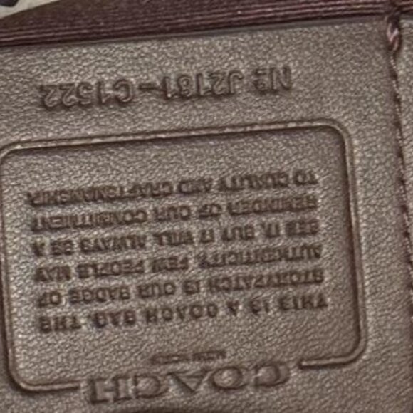 Like New Rare Coach Pennie Shoulder Bag Refined Pebble Leather and Suede - Picture 7 of 7